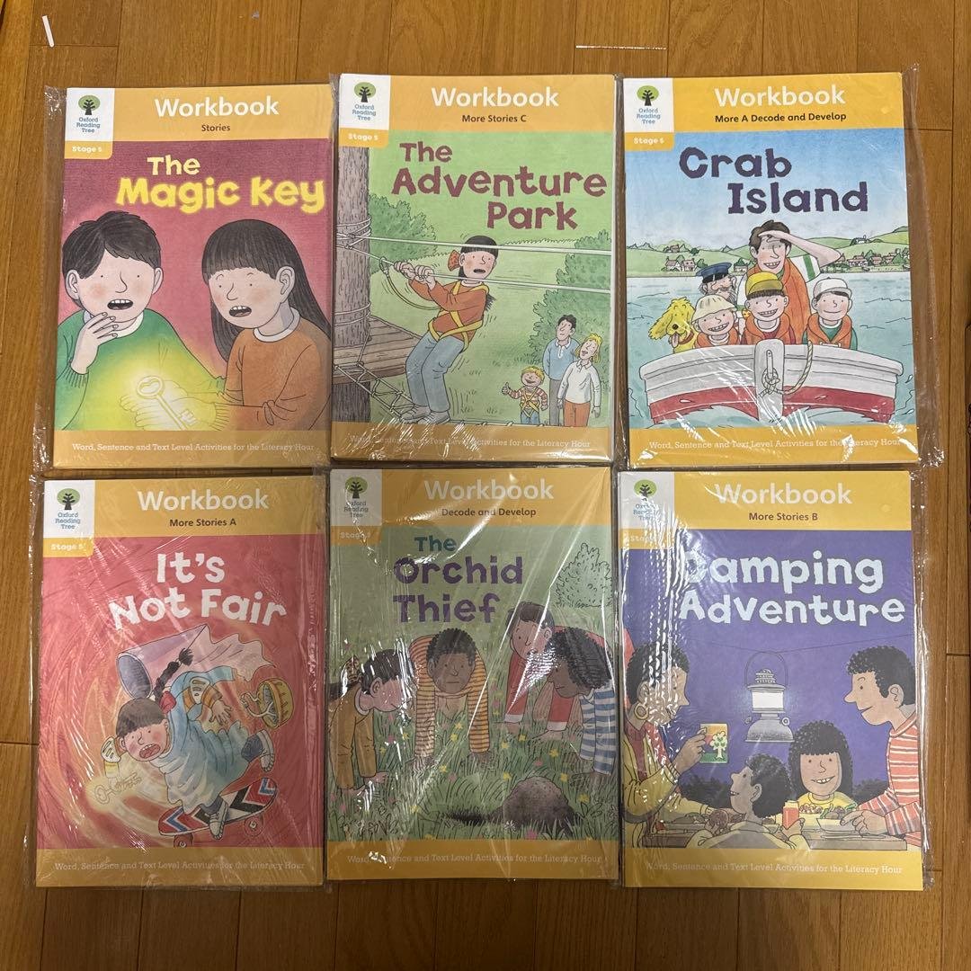韓国　ort ワークブック　Stage5 Oxford Reading Tree