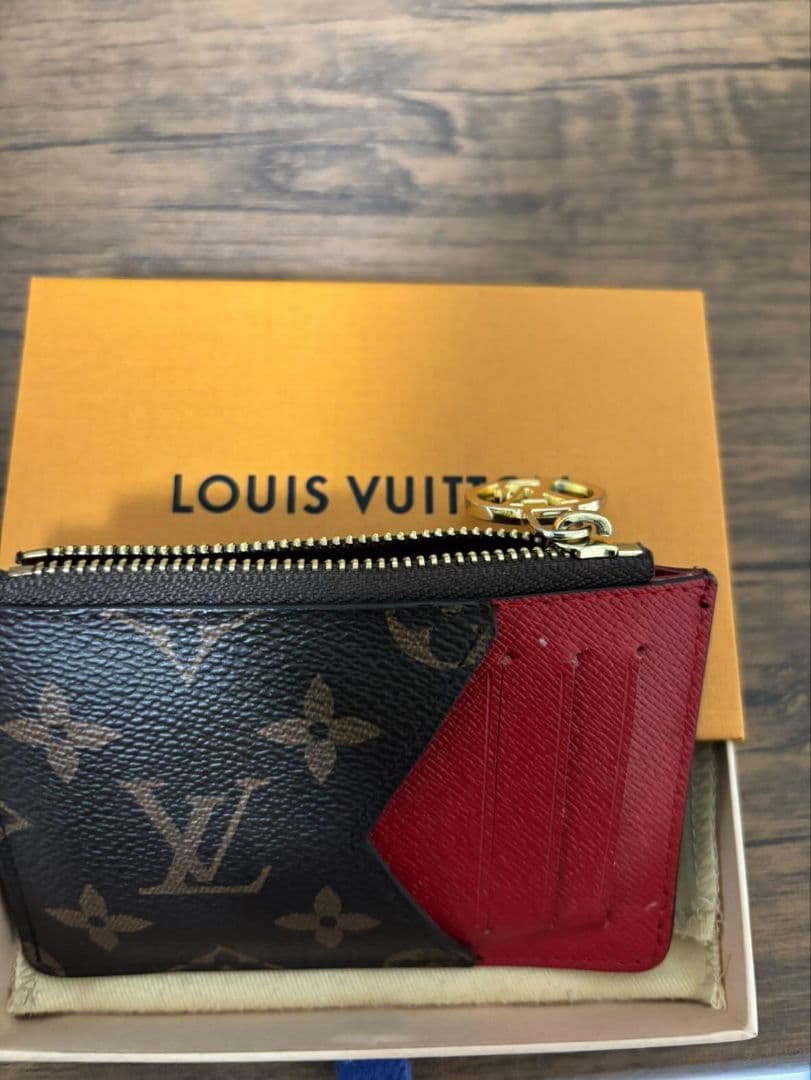 ヴィトン モノグラム ポルト カルト ロミー M81881 Ａランク