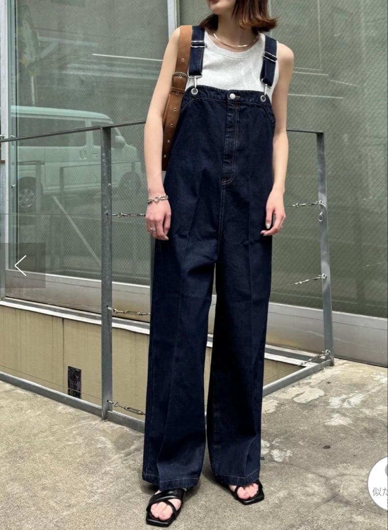 WILLOW デニムサロペット
