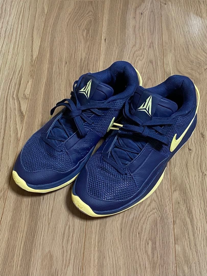 JA 1 Nike バスケットボールシューズ ネイビー/イエロー