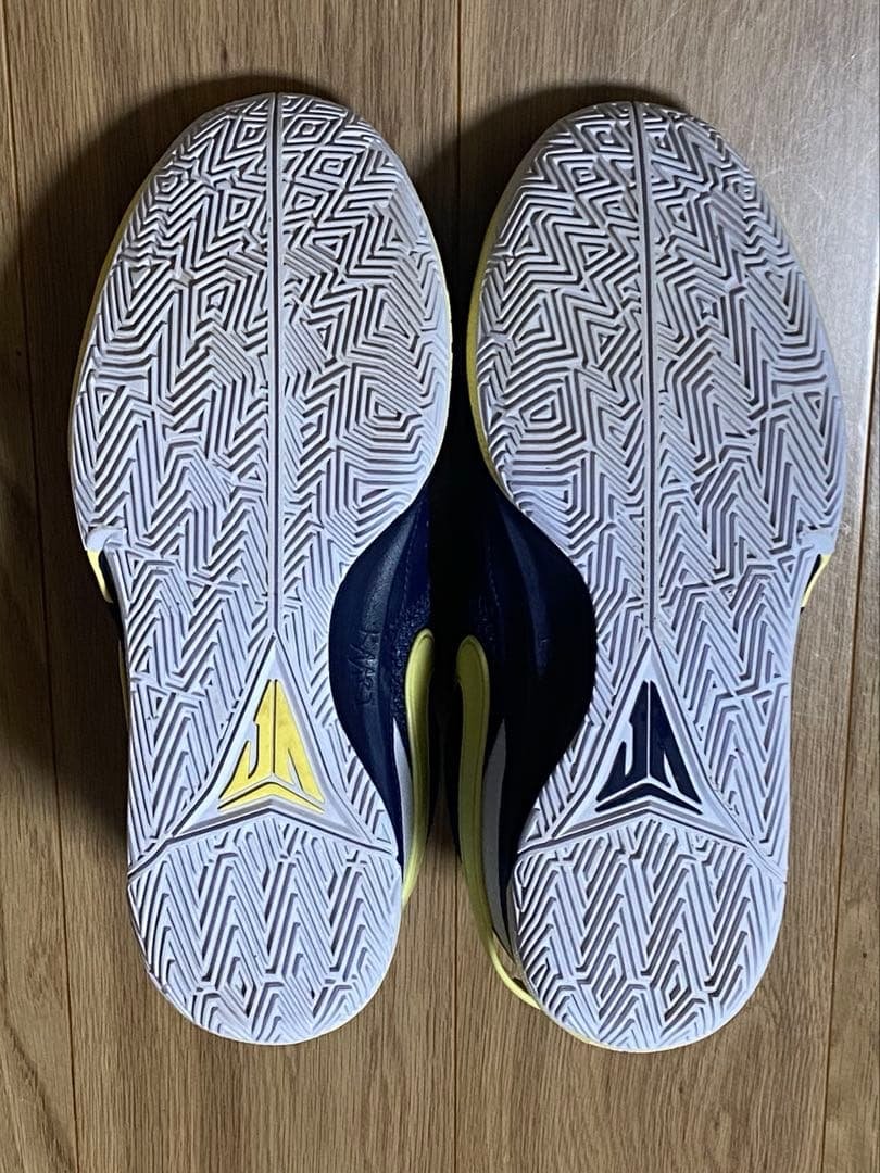 JA 1 Nike バスケットボールシューズ ネイビー/イエロー