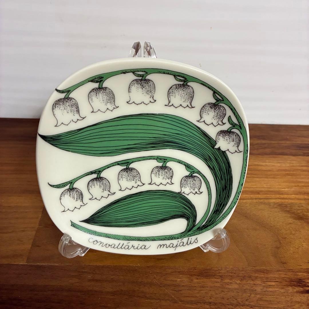 Arabia　ボタニカ　Convallaria majalis　ミニプレート