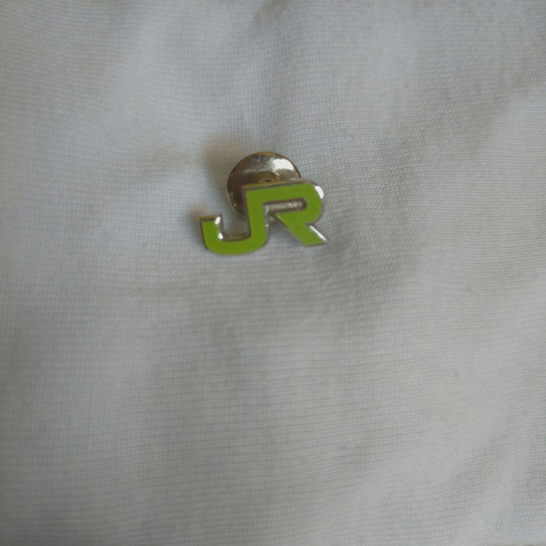 ＊JR 黃緑色 ピンバッジ＊当時物＊