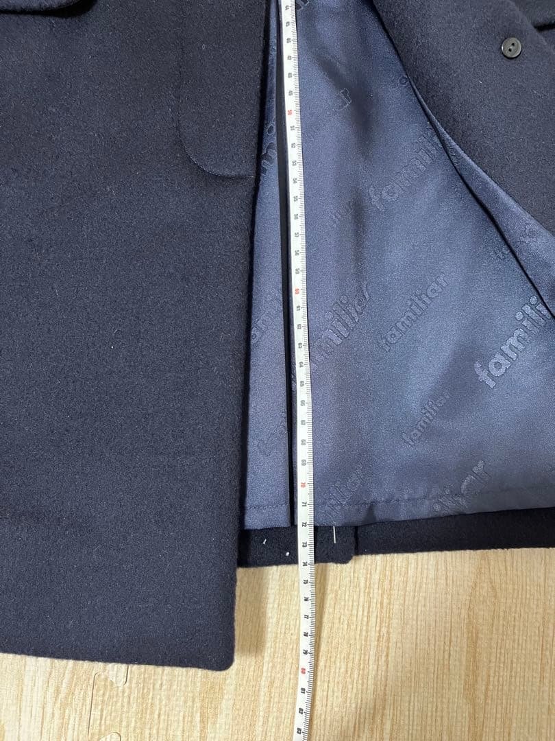 familiarファミリア ネイビー ウールコート 120cm 新品未使用