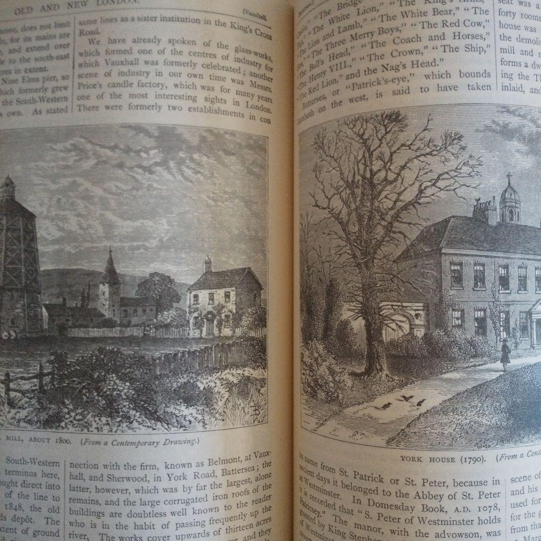 Old and New London ⅣーⅥ(名著普及会)