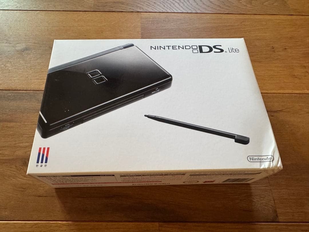 DS Lite 本体 韓国版 ジェットブラック