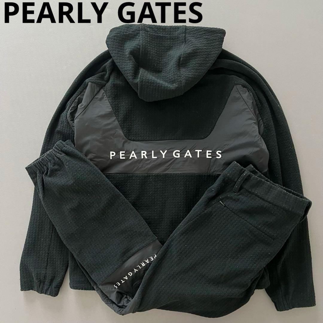 PEARLY GATES パーリーゲイツ　セットアップ　メンズ　フリース　ゴルフ