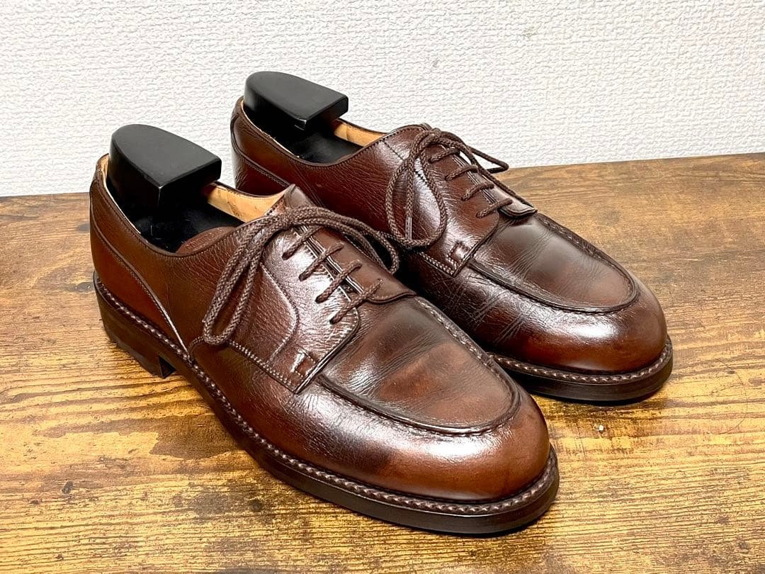 廃盤◎ J.M.WESTON GOLF ダークブラウン オールソール 6E 革靴
