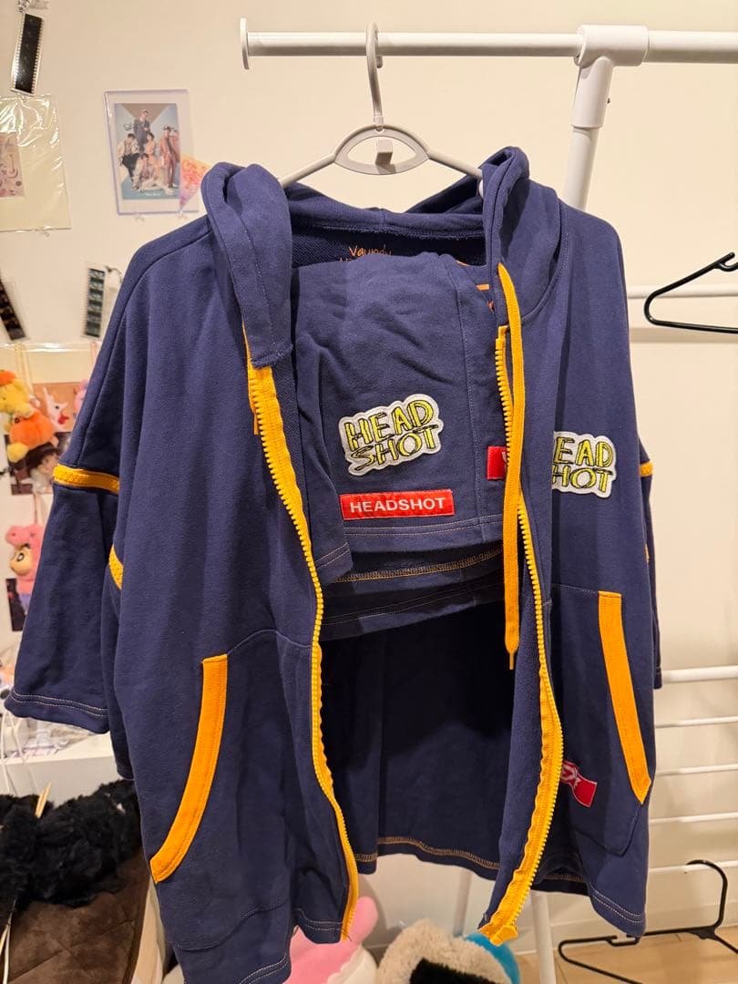 HEADSHOT Vaundy フード付きパーカー ハーフパンツセット