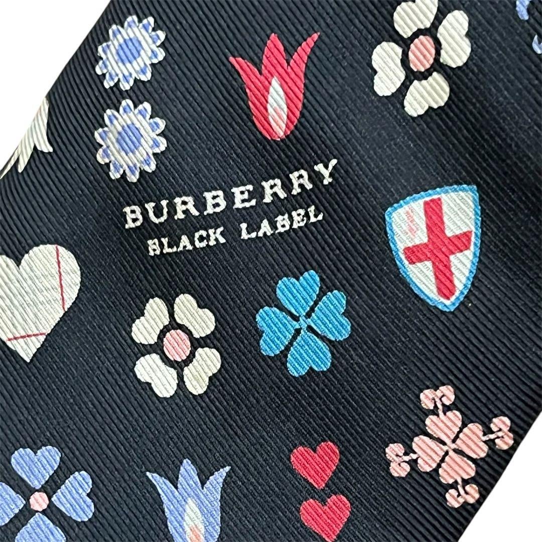 ✨美品　バーバリーブラックレーベル ネクタイ モノグラム ノバチェック ホース