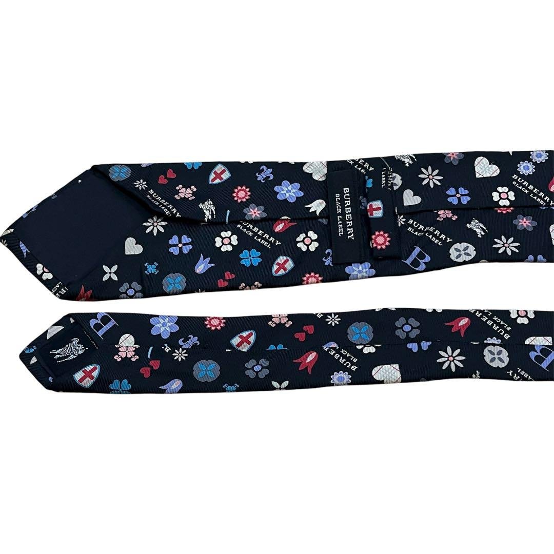 ✨美品　バーバリーブラックレーベル ネクタイ モノグラム ノバチェック ホース