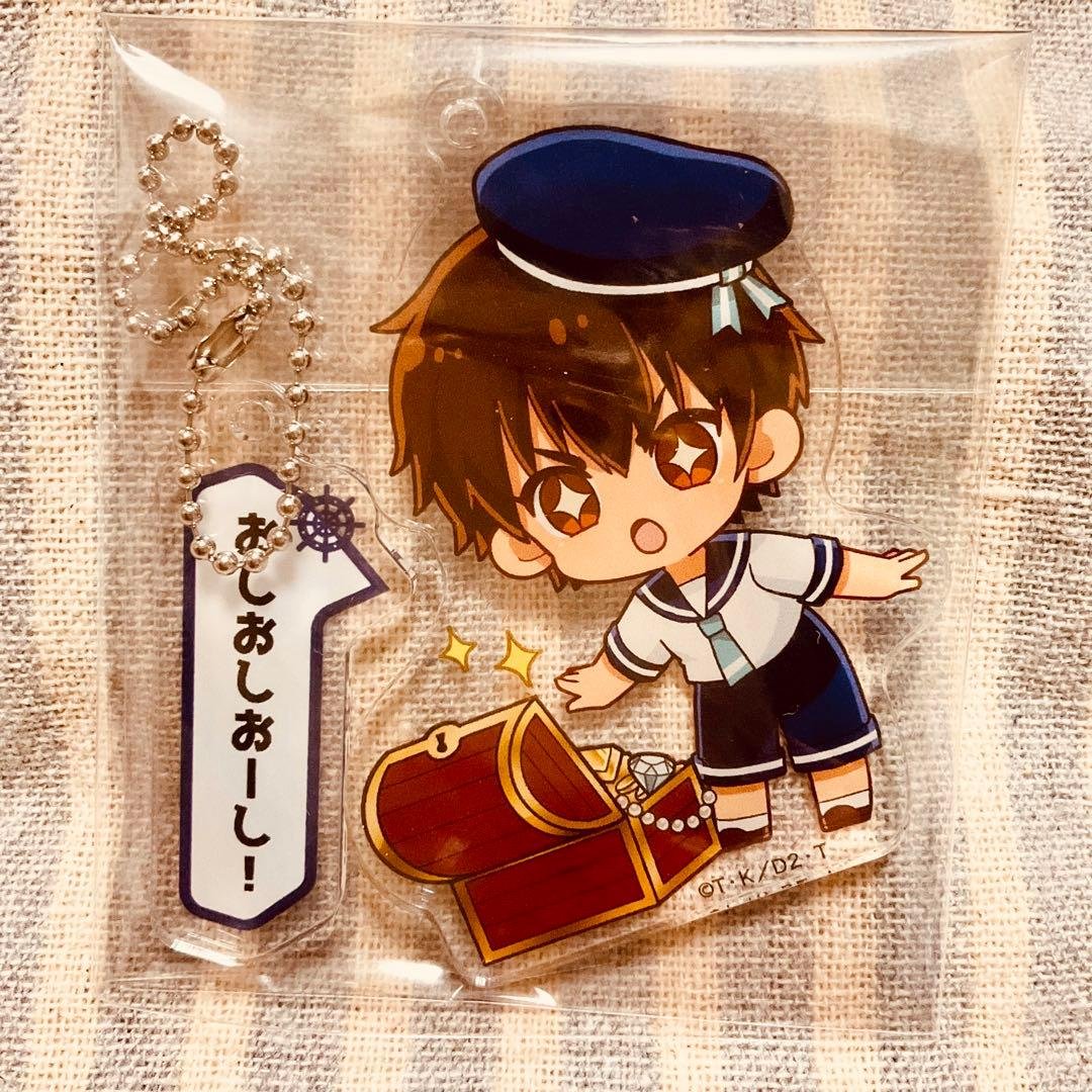 ♦︎ダイヤのA 沢村栄純　アクリルキーホルダー　プリンセスカフェ