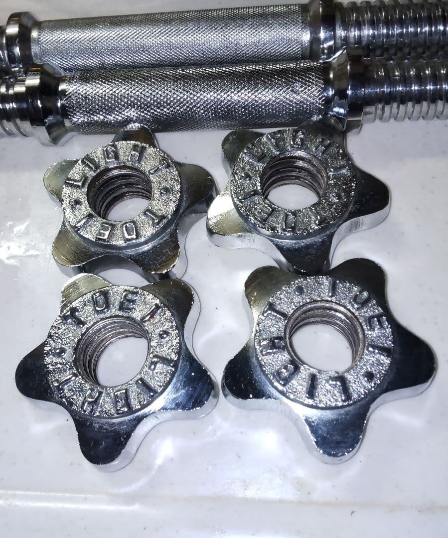 トーエイライト Chrome 10kg ダンベル 2個