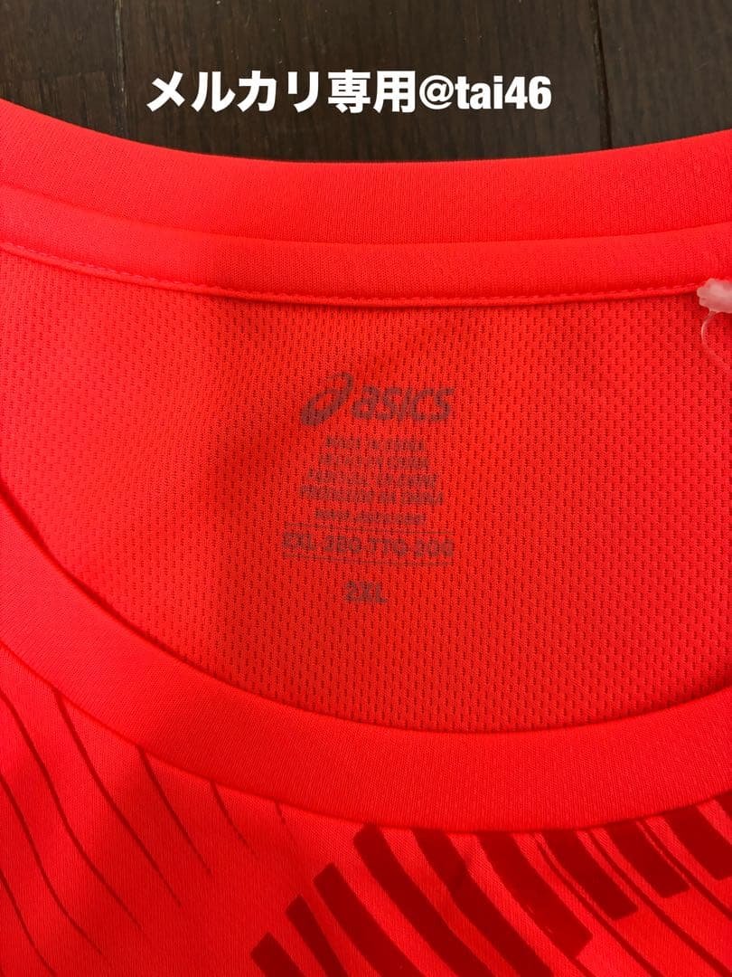 ASICS(アシックス)世界陸上2025 応援Tシャツ　2XL