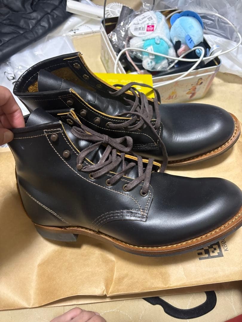 レッドウィング ブラックスミス 黒 27cm