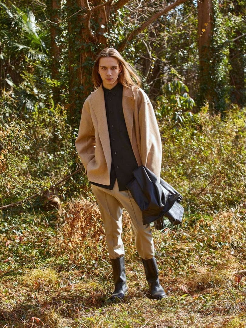 ジャケット・アウター postelegant Wool Rever Short Coat