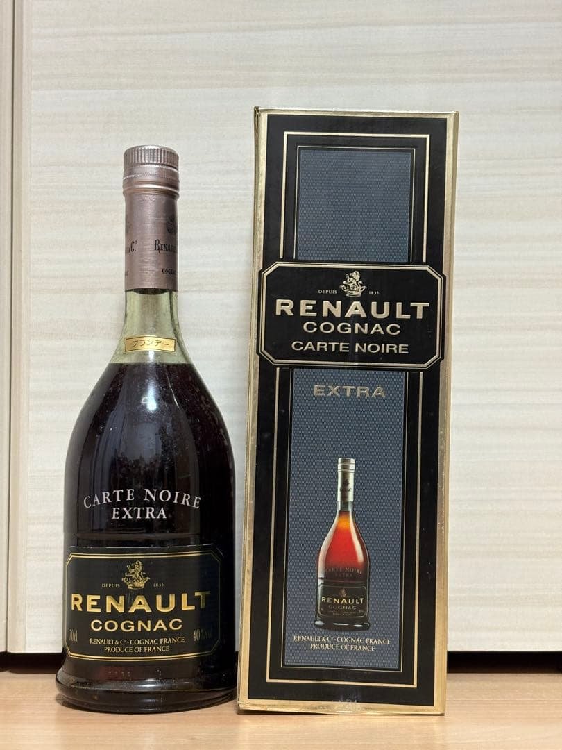 メ*1様 未開栓ルノーコニャックカルトノワール エクストラ古酒ブランデー