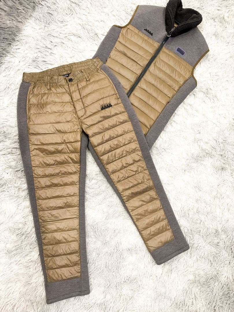 muta MARINE キルティングダウン セットアップ