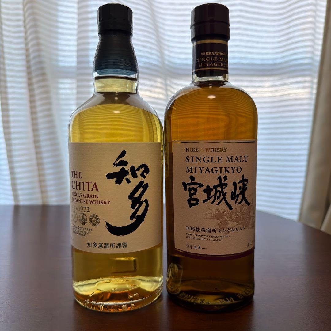 一*徹様 サントリー知多＆ニッカウイスキー宮城峡 700ml 2本セット