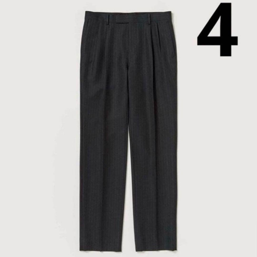 パンツ AURALEE 25AW BLUEFACED WOOL TWO-TUCK