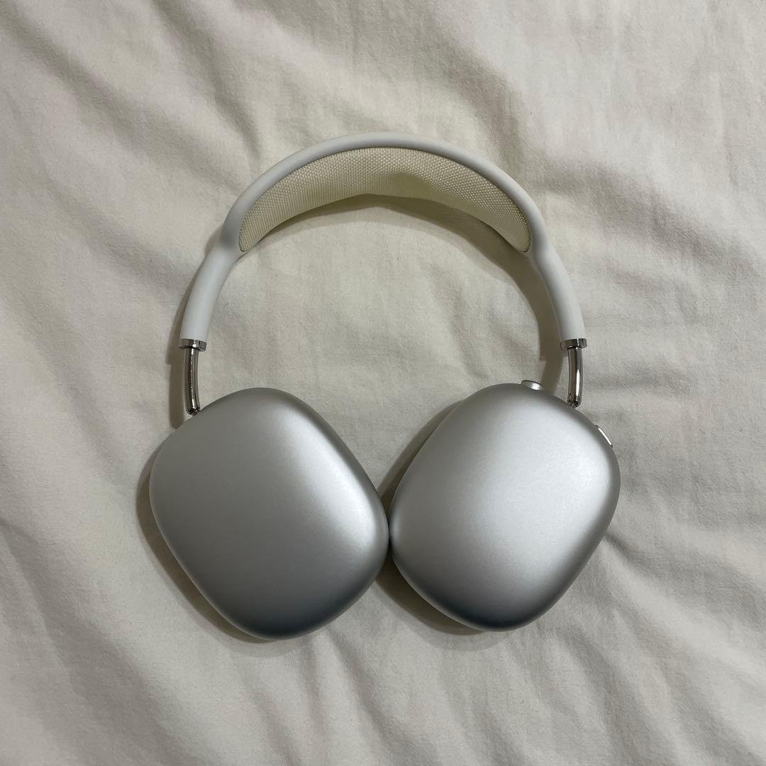 AirPodsMAX シルバー ワイヤレスヘッドホン