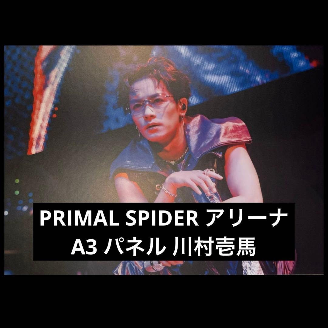 THE RAMPAGE PRIMAL SPIDER パネル 川村壱馬