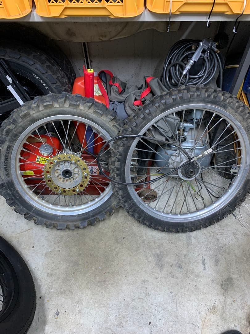 klx250ホイール 前後