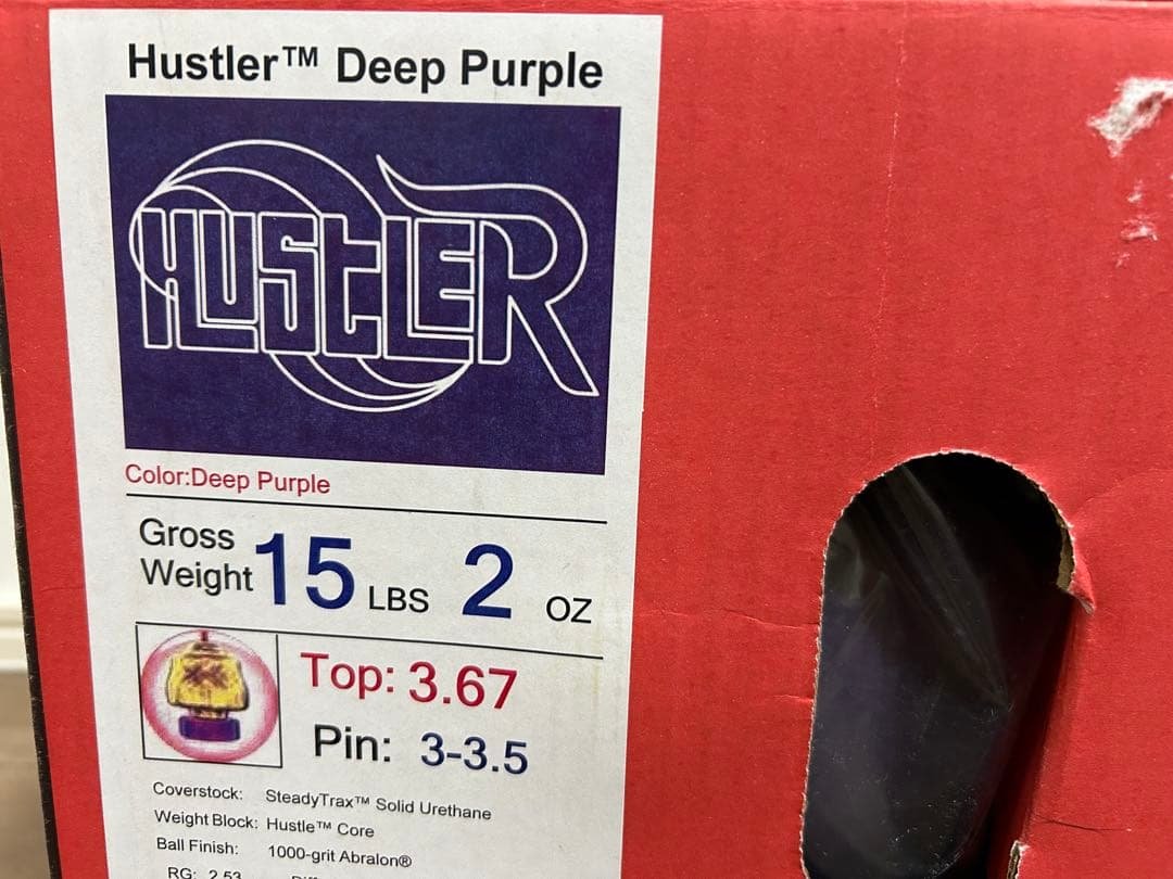 送料込み【新品】ハスラー・パープル　ロトグリップ　15ポンド2オンス 1