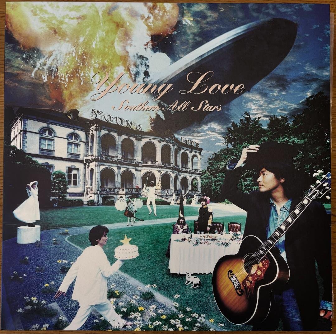 サザン•オール•スターズ LPレコード /young Love ヤングラブ2枚組