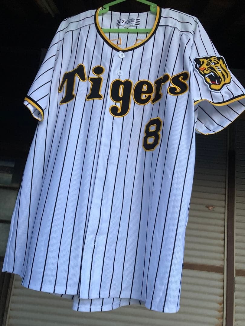 本塁打　打点王記念　美品　佐藤輝明　阪神　刺繍　ユニフォーム　Lサイズ