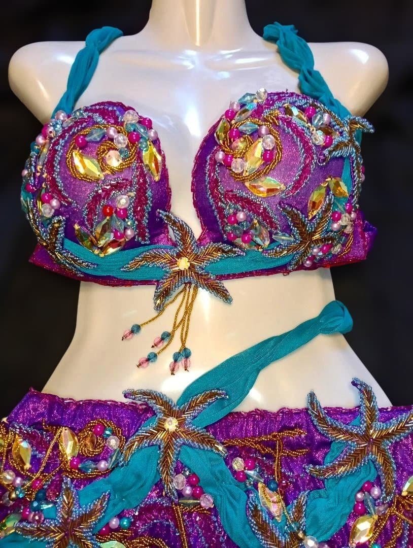 【新品Sale】人気デザイナーズベリーダンス《人魚》衣装