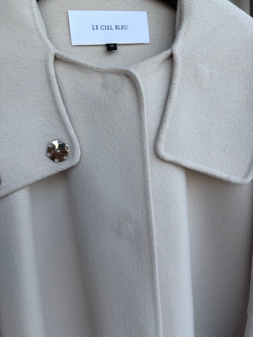 ルシェルブルー LeCielBleu Hooded OverCoat