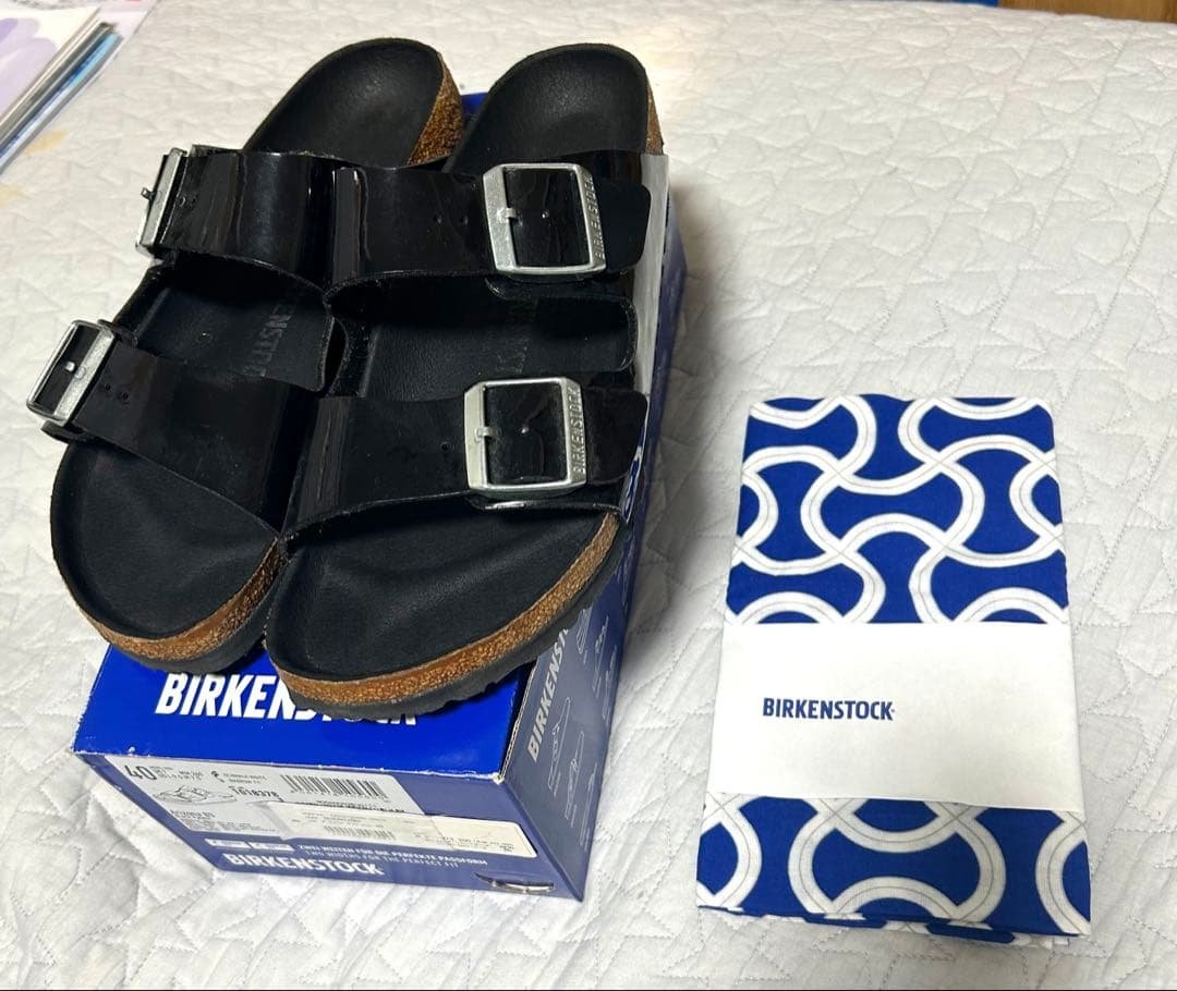 希少品BIRKENSTOCK ビルケンシュトックサンダル 26cm バンダナ付き