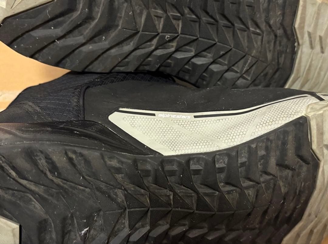 Alpinestars cr-x drystar ブラック ハイカット靴