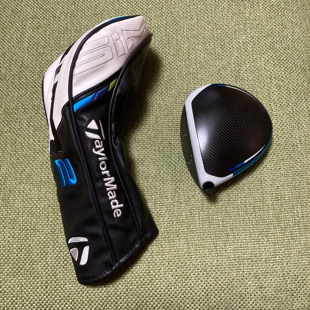 テーラーメイドSIM2MAXドライバー10.5°ヘッドのみ ヘッドカバー付き