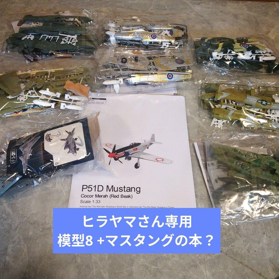 ヒラヤマさん専用 戦闘機クラシック等✕8機