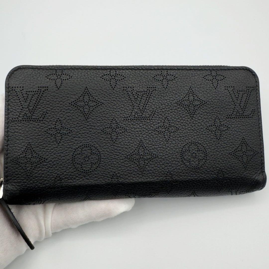 ギフト対応　ICチップ内蔵　ヴィトン財布　モノグラム　マヒナ　ジッピーウォレット