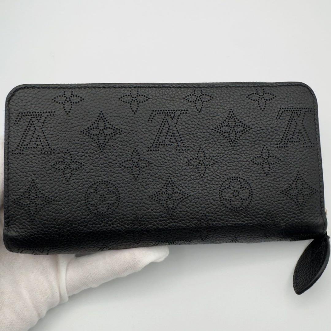 ギフト対応　ICチップ内蔵　ヴィトン財布　モノグラム　マヒナ　ジッピーウォレット
