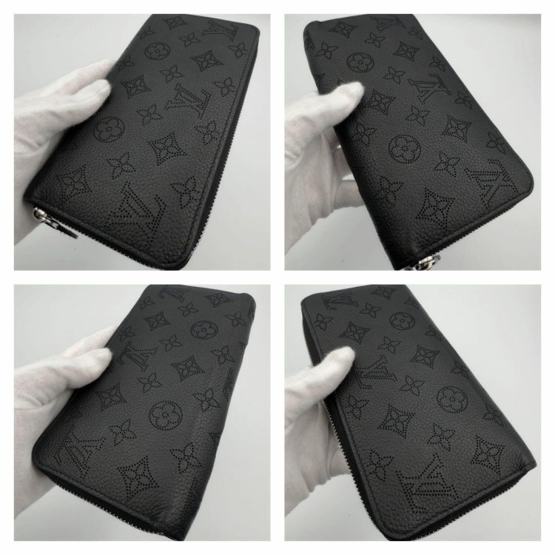 ギフト対応　ICチップ内蔵　ヴィトン財布　モノグラム　マヒナ　ジッピーウォレット