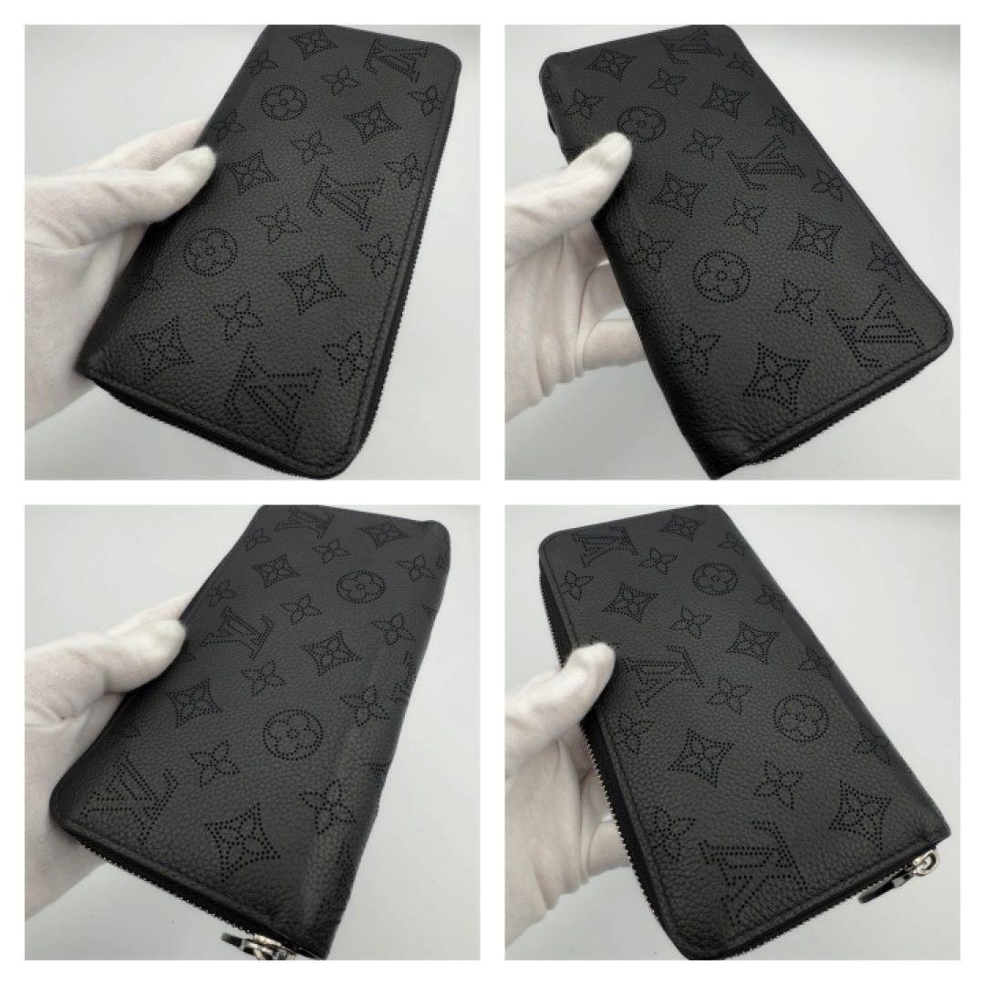 ギフト対応　ICチップ内蔵　ヴィトン財布　モノグラム　マヒナ　ジッピーウォレット