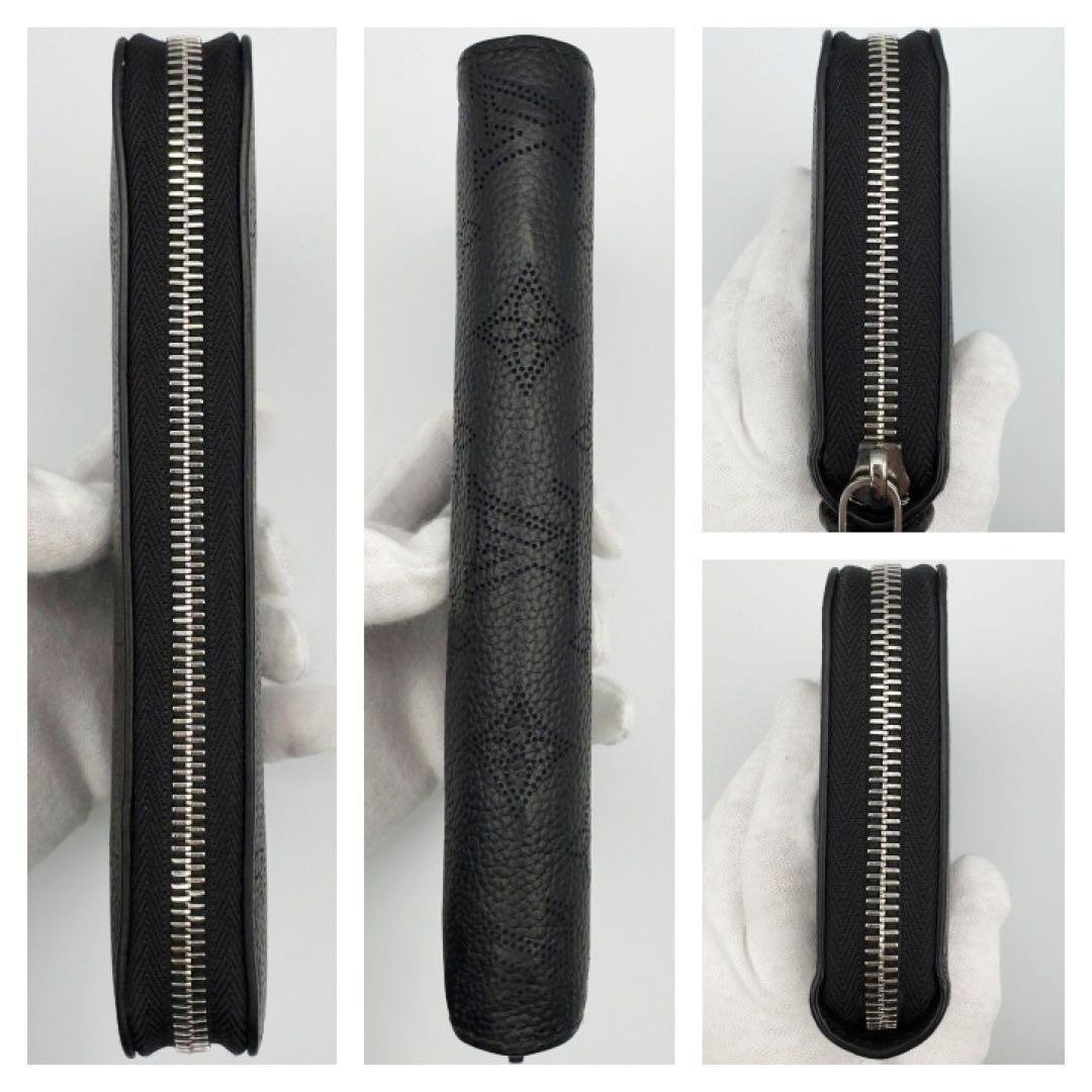 ギフト対応　ICチップ内蔵　ヴィトン財布　モノグラム　マヒナ　ジッピーウォレット