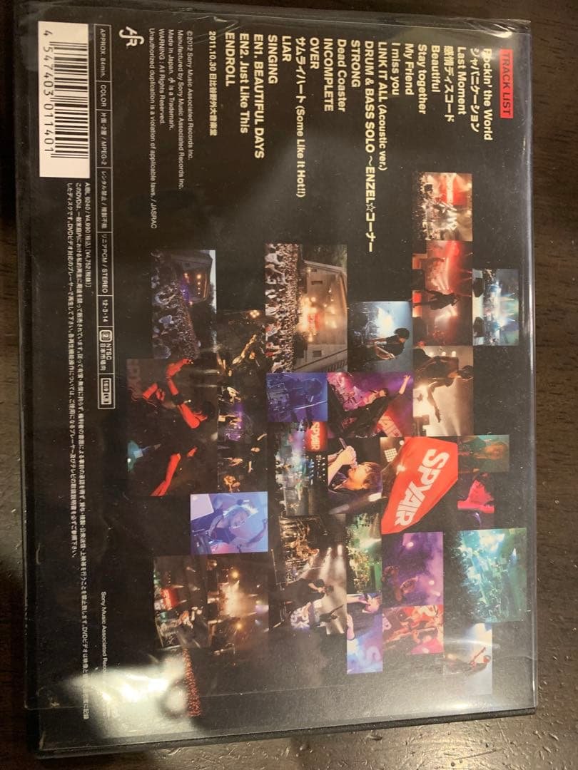 おまけ付き SPYAIR LIVE DVD 2011 2012 2013