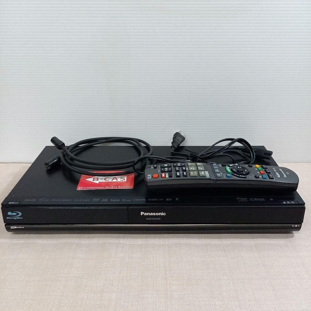 Panasonic 500GB BDレコーダー DMR-BW690 2011年製