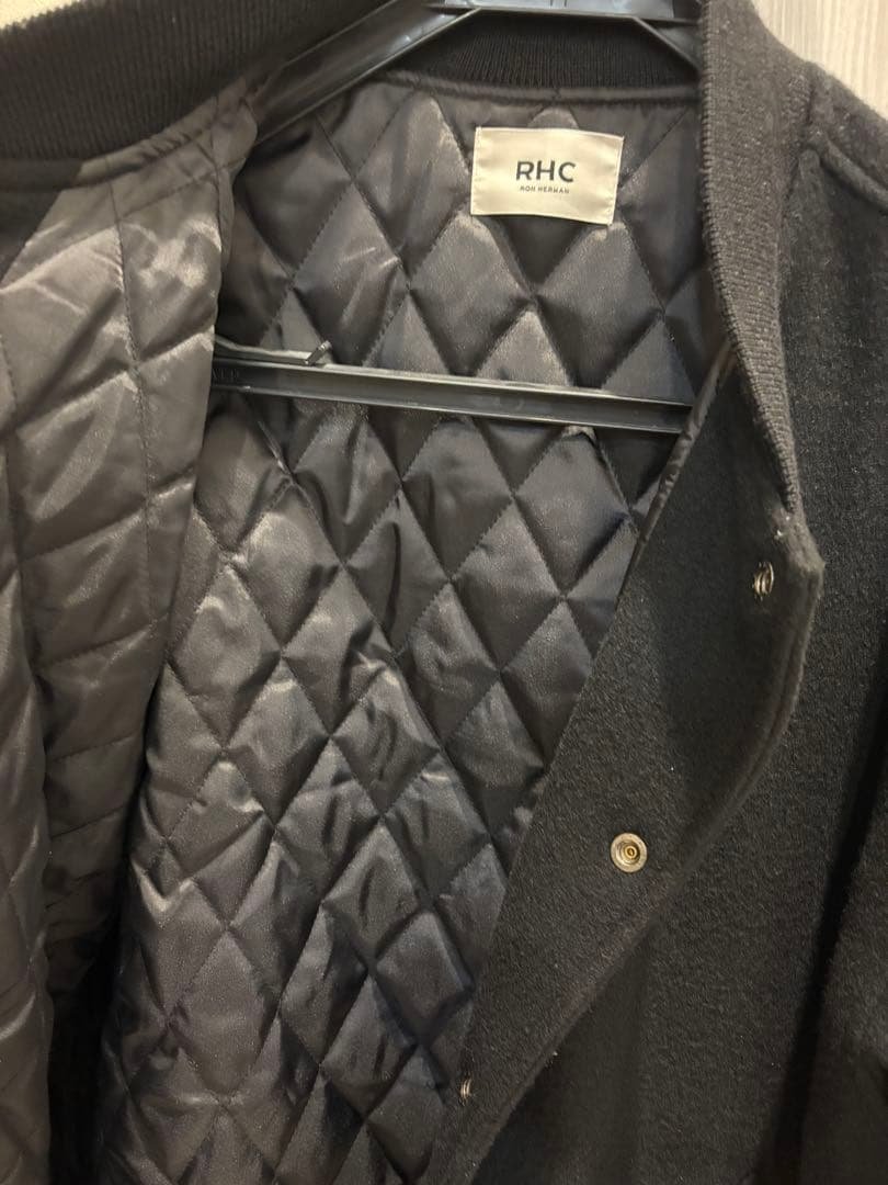 RHC Wool Melton Stadium Jacket rhc スタジャン