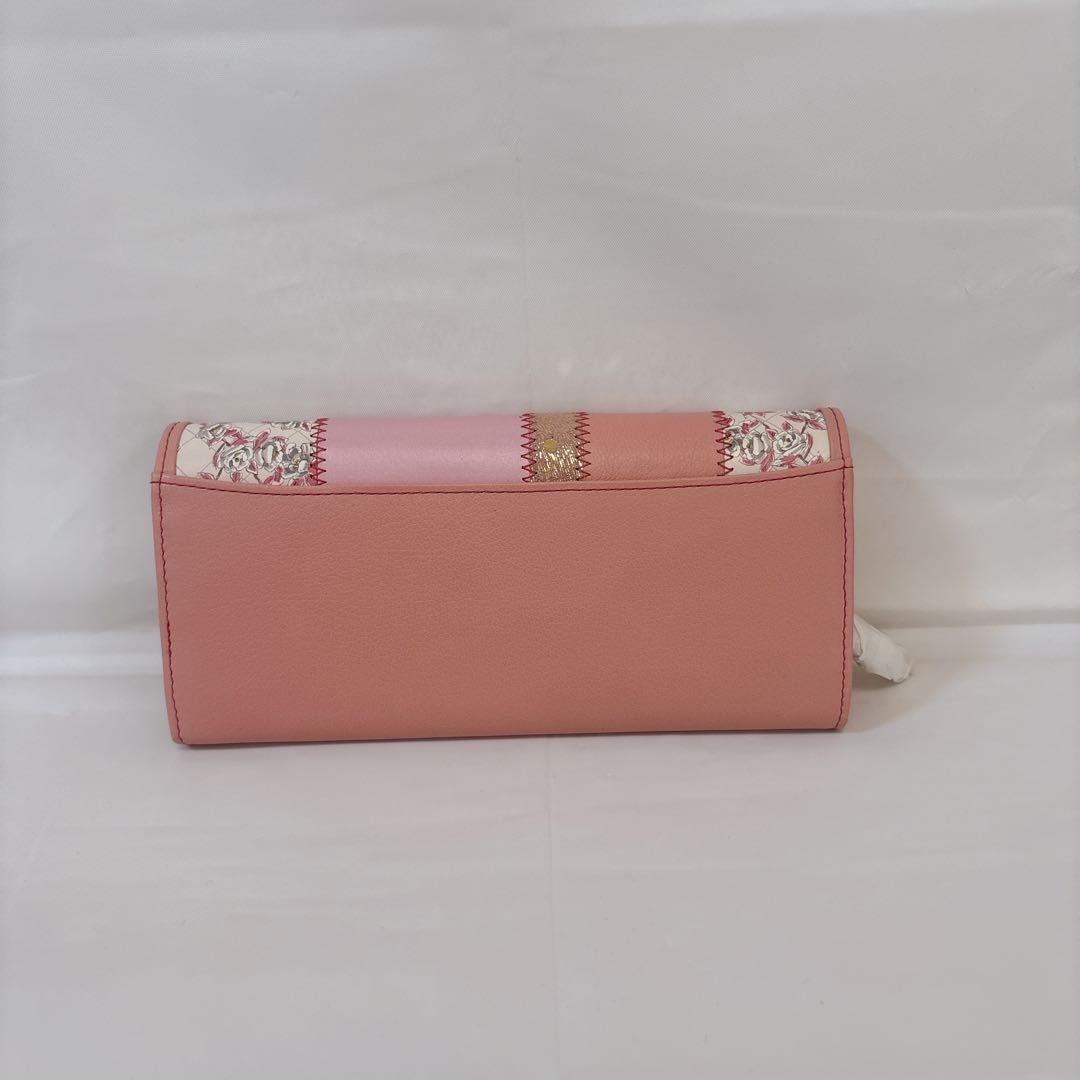 Jeffrey Fulvimariピンク長財布