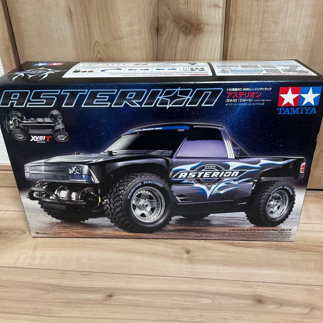 TAMIYA絶版1/10RC アステリオン （XV-01Tシャーシ） 未組立品