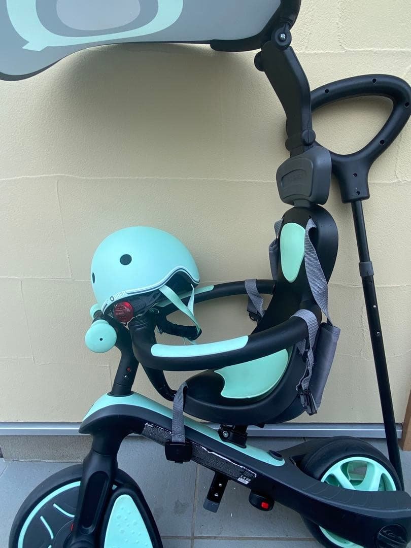 GLOBBER 4in1 三輪車 ミント　男の子　女の子　ヘルメット別売
