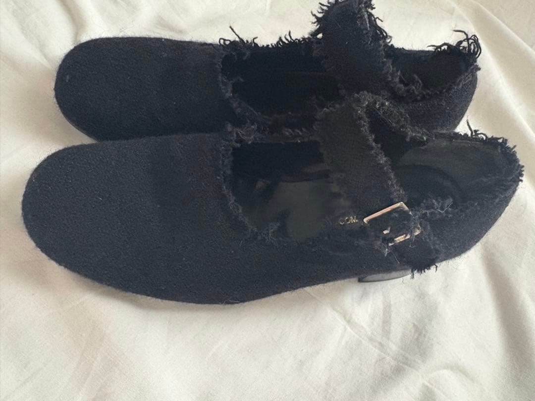 comme des GARCONS tricotストラップシューズ