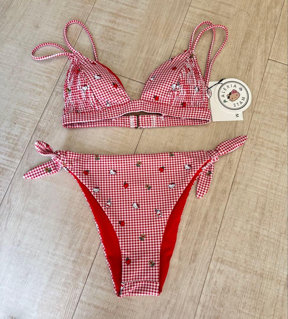 【新品未使用　ALEXIA STAM】Hello Kittyコラボビキニ