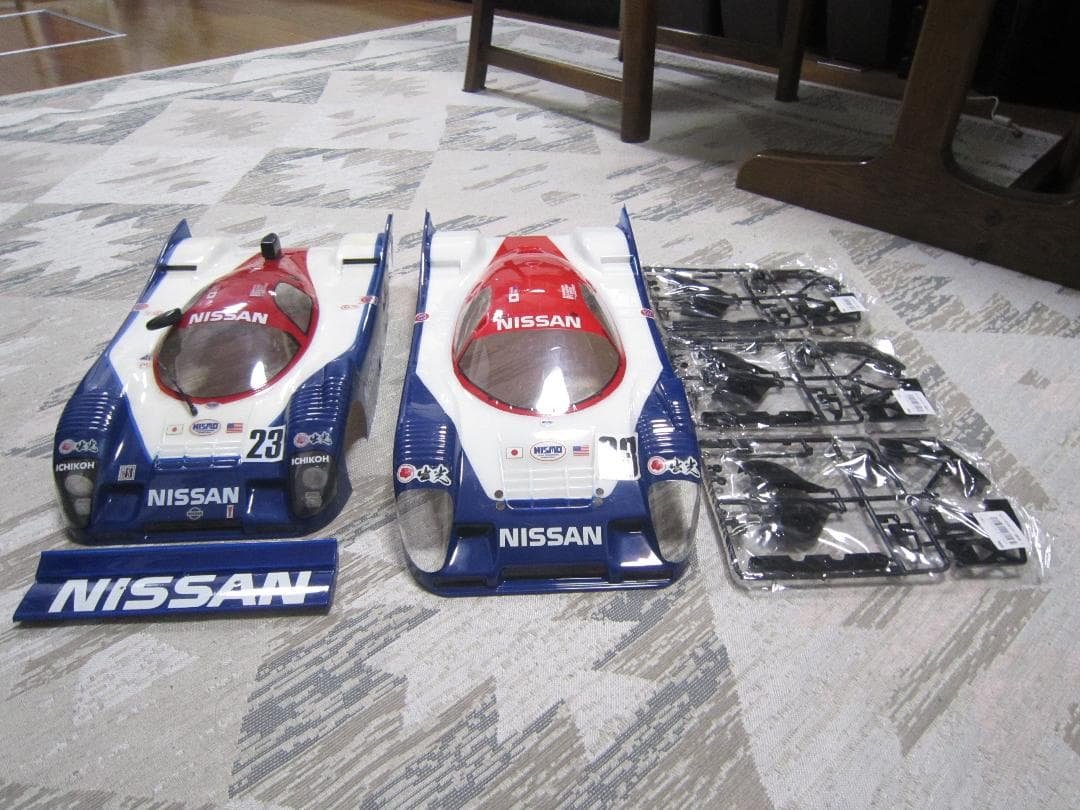 摩天楼 1/10 RCボディセット 2枚 日産 R91CP 新品J部品３個